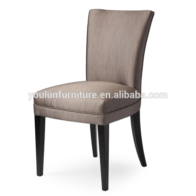 Hot Sell Fabric Upholstered Wholesale Wood Chair Restaurant