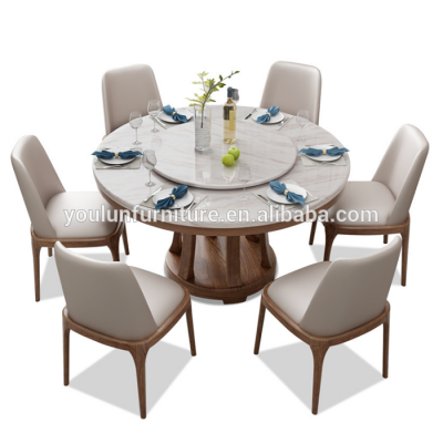 Wooden Marble Dining Table Wooden Legs Marble Top, Marble Top Wood Dining table