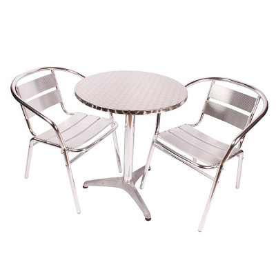 heavy duty indoor or outdoor aluminum restaurant chair